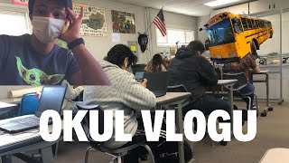 AMERİKADAKİ OKULUMDA BİR GÜN  OKUL VLOGU 1 [upl. by Kenji]