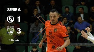 HIGHLIGHTS  Sandro Abate VS Ecocity Futsal Genzano [upl. by Buckden]