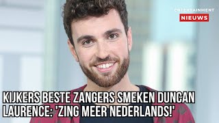 Duncan Laurence Verbluft met Nederlandse Vertolking in Beste Zangers voor Meau [upl. by Lorenzo217]