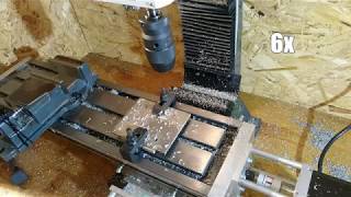 BF20L CNC mill A lot to be learned [upl. by Ellevart874]