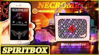 NECROMETER  The BEST Spirit Box App  UNDENIABLE Proof of an Afterlife  Connect With SPIRITS [upl. by Sherj]