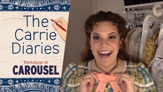 Episode 2 The Carrie Diaries Backstage at CAROUSEL with Lindsay Mendez [upl. by Ynttirb]