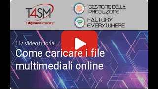 Video tutorial  File multimediali online [upl. by Hussar]