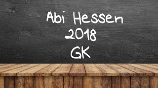 GK B2 1  Lösung MatheAbi Hessen 2018 [upl. by Avle]