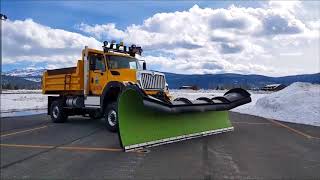 Airport Mega Plow  Truckee Tahoe Airport [upl. by Clie]