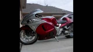 2009 Hayabusa Professionally Built Custom With 300 Kit  For Sale Predator Theme Custom Paint [upl. by Ativla]