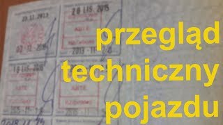 Przegląd techniczny i brak miejsca na pieczątkę [upl. by Enairda960]