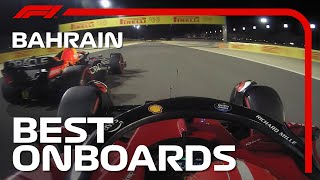 Leclerc And Verstappen Battle And The Top 10 Onboards  2022 Bahrain Grand Prix  Emirates [upl. by Nylodnewg728]