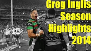 Greg Inglis Season Highlights 2014 [upl. by Ivar]