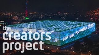 Translating Emoji into a Giant Light Show [upl. by Rogozen]