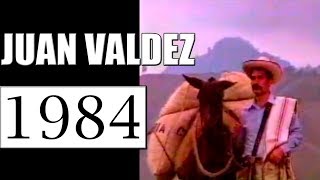 1984 JUAN VALDEZ  COMERCIAL [upl. by Marx892]