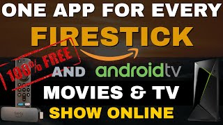 FIND every MOVIE and TV SHOW with ONE FREE APK on FIRESTICK and ANDROID TV [upl. by Schweiker214]