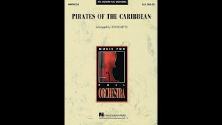 Pirates of the Caribbean Full Orchestra  By Klaus BadeltArranged by Ted Ricketts Score amp Sound [upl. by Kevon662]