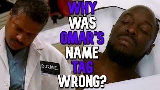 Why Did The Coroner Switch Omars Name Tag  The Wire Explained [upl. by Sanfred]