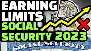 2023 SOCIAL SECURITY INCREASE  2023 SOCIAL SECURITY LIMIT  WAGE LIMIT  OASDI LIMIT  ❌ ✓ [upl. by Levenson237]