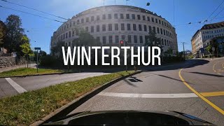 Winterthur  Switzerland  driving around in 4K [upl. by Eniluap]