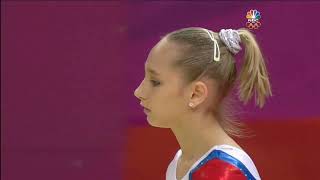 NBC Viktoria Komova Beam Final London 2012 [upl. by Derwin215]