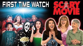 FUNNY MOVIE REACTION Scary Movie [upl. by Gamages]