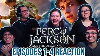 PERCY JACKSON and the Olympians REACTION  Episodes 14  MaJeliv [upl. by Sorce]