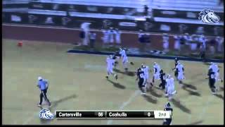 Cartersville 13 Kobie Whitfield Interception return 60 yds TD [upl. by Harrod]