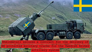 Contract HX trucks for Archer artillery system [upl. by Nirac458]