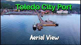 Toledo City Cebu and Port  Aerial View June 2023  Cebu ProjectsDestinations [upl. by Conard]