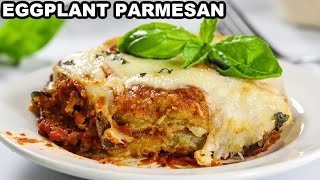 How To Make Baked Eggplant Parmesan [upl. by Ahsined]