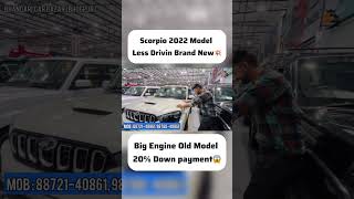 Scorpio 2022 Model Less Driven In Sale🔥Sandeepmotors77 [upl. by Ellinehc]