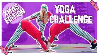 Extreme YOGA CHALLENGE mit Prince amp meinem Bruder  MaVie Noelle Family [upl. by Acessej]