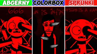 ALL Incredibox ABGERNY Versions  Colorbox VS OG Abgerny VS Abgerny but Sprunki Comparison [upl. by Raycher]