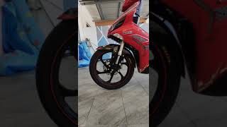 Benelli R18i tukar tayar depanMaxxis Diamond 8090 [upl. by Reinert]