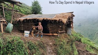 Most Relaxing Himalayan Village Life  Daily Activities Of Nepali Villagers  Nepal Documentary [upl. by Anirdnajela]