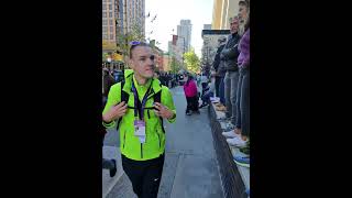 NYC Marathon 2024  near 86th and 1st Ave  part 3 [upl. by Brozak467]