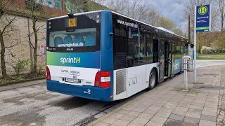 Regiobus Hannover  Mitfahrt im 620 von Bahnhof Großburgwedel bis Hannover Fasanenkrug im MAN A37Ü [upl. by Suzanna236]