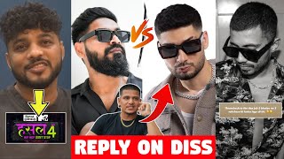 EMIWAY VS KRNA RAFTAAR  DHANDA NYOLIWAPA ON DISS ❗ RAFTAAR TALKING ABOUT HUSTLE 4  SEEDHE MAUT [upl. by Marlette429]