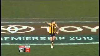 AFL  2010 Goal Of The Year  Lance Franklin [upl. by Silin]