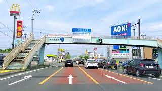 福島県福島市 国道4号→国道13号 ドライブ [upl. by Montanez]