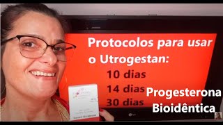 Formas de Usar a Progesterona Utrogestan [upl. by Nayek]