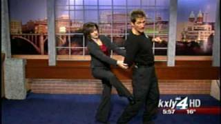 012809  Headlock Defense on KXLY CH4 NW News [upl. by Methuselah]