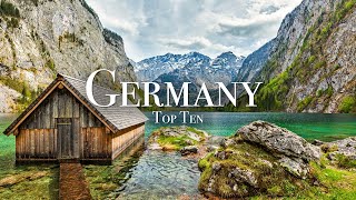 Top 10 Places To Visit In Germany  4K Travel Guide [upl. by Myriam]