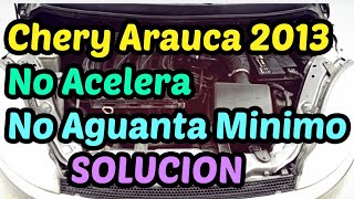 Chery Arauca 2013 No Acelera y No Aguanta Minimo I Solucion 2022 [upl. by Lahcar]