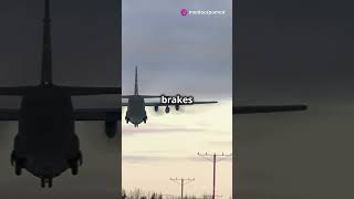 The Largest Plane to Land on a Carrier militaryhistory militaryaircraft shorts shortviral [upl. by Iver]