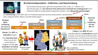 BIP Entstehungs Verwendungs und Verteilungsrechnung [upl. by Nerahs971]