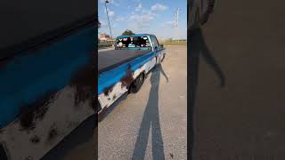 Cruising the coast 2024 squarebodychevy slammedtrucks airslamit Miami blue C10 [upl. by Now]