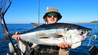 Kayak Fishing For Bluefin Tuna [upl. by Maillliw]