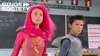 Meeting LavaGirl and SharkBoy  The Adventures of Sharkboy and Lavagirl in 3D 2005 [upl. by Dam610]