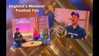 ITVs YOUR WORLD CUP PITCH Winner Steve Wood  Calendar interview 2002  ENGLANDs MADDEST FAN [upl. by Sucramad]