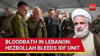 Hezbollah Soaks IDFs Golani Brigade In Blood In Lebanon Israeli Medias Shocking Claims [upl. by Strauss]