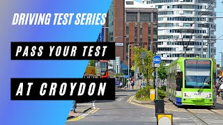 Driving Test Route Walkthrough At Croydon Driving Test Centre [upl. by Nehtiek]