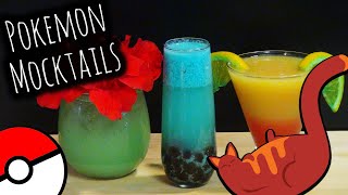 Pokémon Mocktails  Saucy Fan Request  Non Alcoholic Drinks [upl. by Lorri]